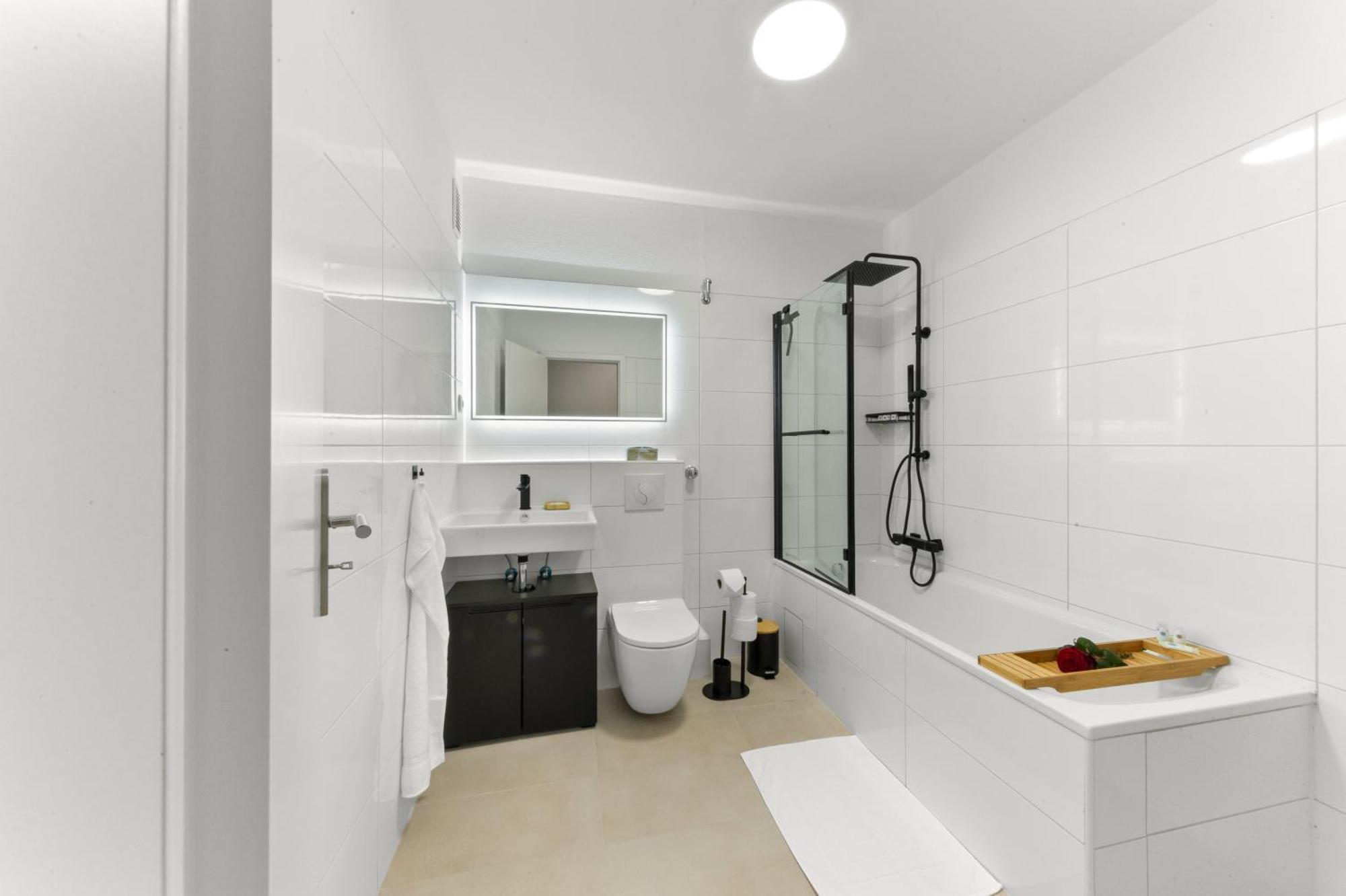 Vinful: Premium-Apartment Mit Balkon Und Parkplatz Mülheim an der Ruhr Exterior foto